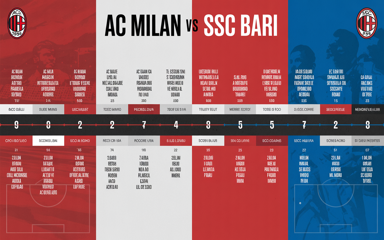 ac milan vs ssc bari timeline