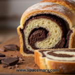 loaf with a chocolate swirl