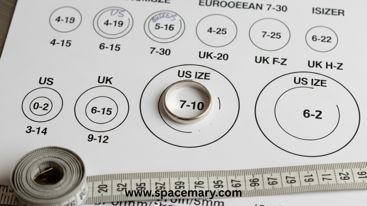 ring size chart